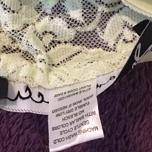 NWOT Vintage Susan Lucci light Green Lacy Tank Top - Picture 6 of 10